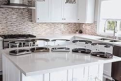 Spice Rack Organizer for Cabinet 2 Tier Lazy Susan