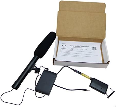 Iphone or Ipad Wireless Shotgun Microphone - 50' Range
