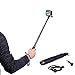 Vicdozia 19'' Extension Selfie Stick, Portable Hand Grip Waterproof Handheld Monopod Adjustable Pole Compatible with GoPro Hero 12 11 10 9 8 7 6 5 AKASO SJCAM DJI OSMO and More Action Sports Cameras
