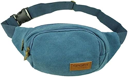 Niktest Mens Canvas Pocke Outdoor Sports Canvas Waist Pack