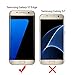 Galaxy S7 Edge Case, Netcosy Luxury Slim TPU Bumper Clear Case Cover with 360 Degree Rotatable Holder Stand for Samsung Galaxy S7 Edge (Gold)