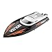Cheerwing RC Racing Boat for Adults - High Speed Electronic Remote Control Boat for Kids, Black
