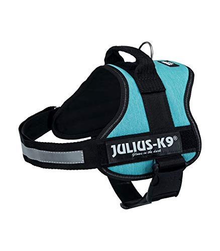 JULIUS-K9Powerharness, Size: M/0, Ocean - Sackcloth