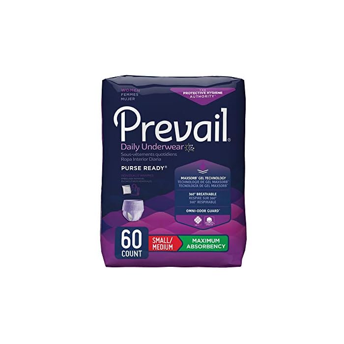 Prevail Maximum Absorbency Incontinence Underwear for Women