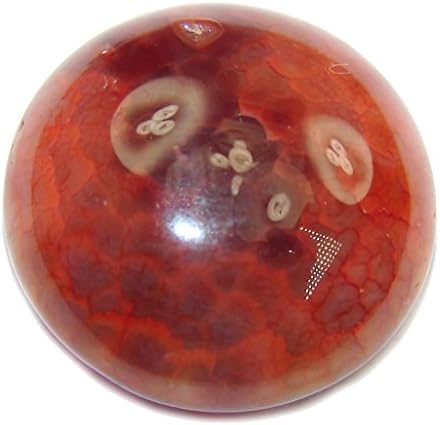 Natural Simple Mexican Fire Agate 3.2 Grams Loose Stone from SilverRush Style