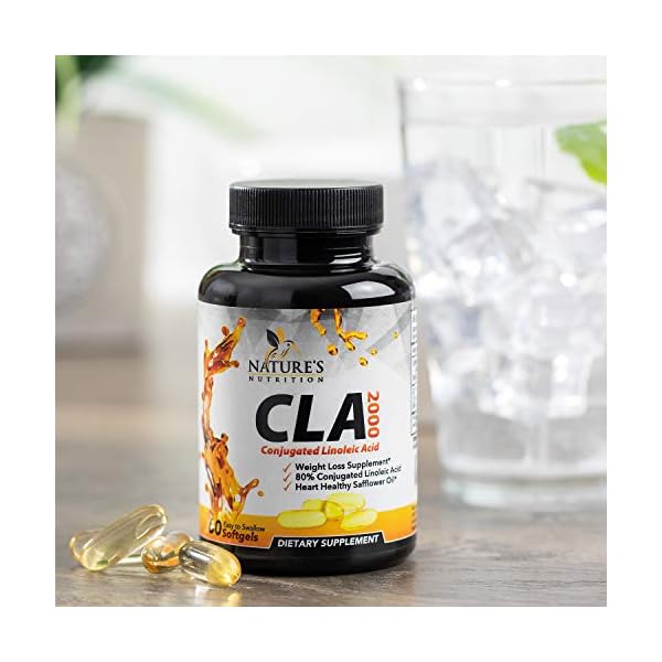 CLA Supplements Active Conjugated Linoleic Acid CLA Pills for Weight