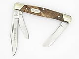 Buck 373 Trio 3 Blade ** WOOD or BONE HANDLE CHOICES ** Medium Stockman Knife