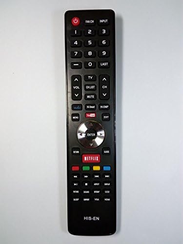 Replacement Remote Control for Hisense EN-33922A 32K20DW 40K366W 50H5G LED Smart TV