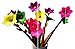 BUOP Daffodil Flower Style Ball-Point Pens, Extra Fine Black Gel Ink Pens, Assorted Color Flower Pens, Creative Stationery Gift, Dozen (12pcs) Box