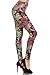 Print Leggings Peacock Royalty (F371-OS)
