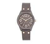 Nine West Grey Rubberized Strap Watch