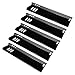Hisencn 15 Inch Heat Shields Replacement for Dyna-glo DGF510SBP, DGF510SSP, Heat Plates, Porcelain Steel Grill Heat Shield Tent Flame Tamer