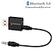 Bluetooth 5.0 Audio Transmitter Receiver, Goojodoq 3 in 1 Portable Bluetooth Adapter,Turn a Non-Bluetooth Devices Into Transmitter, Receiver, for PC TV Speaker Home/Car Stereo Sound System