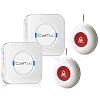 CallToU Wireless Caregiver Pager Smart Call System 2 SOS Call Buttons/Transmitters 2 Receivers Nurse Calling Alert…