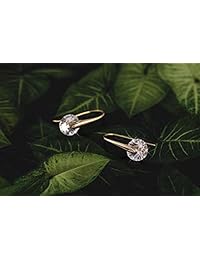 Mestige Eclipse - Pendientes colgantes con cristales de Swarovski, para mujer y niña