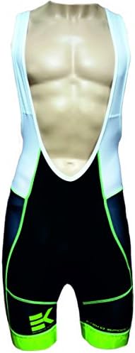 Culottes Elite Man Ekeko Tork Green, Cycling, Black/Green/Yellow