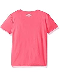 Camiseta manga corta Under Armour con logo grande para niñas