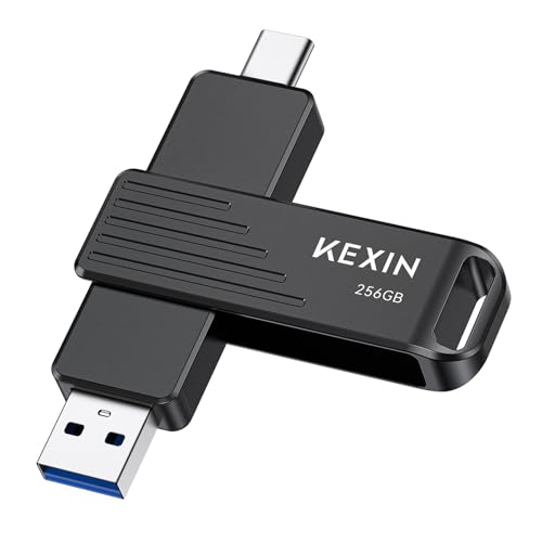 KEXIN 256GB Dual USB C Flash Drive