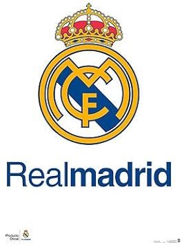 Amazon De Poster Real Madrid Wappen Offiziellen Team Logo