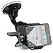 Importer520 Clipper Car Mount Universal Vehicle Swivel Holder For Samsung Galaxy Note 3 2 MEGA GT-i9200 6.3 Galaxy S5 S4 S3 Apple iPhone 4 5 5S 5C 6 6 Plus