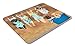 KingKang The Funny Puppy is Drying on The Rope Mouse Pad Mouse Mouse pad Mouse Pad Pad Office Mouse Pad Gaming Mouse Pad Mat Mouse Pad Mousepad Dimension: 9.5