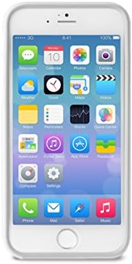 Puro IPC655BUMPERWHI Bumper Case + Screen Protector for iPhone 6 5.5 Inches White
