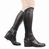 Saxon Equileather Half Chaps Adult