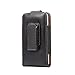 Yaristargeneral Iphone 7 Case Genuine Leather Vertical Hip For Iphone 8 Holster Iphone 6 6S 4.7 Below 4.8inch Flip Premium Pouches Clip Belt Men Bag Black