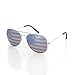 SHADERZ Aviator USA America American Flag Sunglasses - Great Accesory for 4th of July (Silver, Multi)