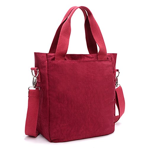 EasyHui Womens Nylon Crossbody Shoulder Bag Messenger Bag Handbags Waterproof Tote Bag Large Travel Mommy Bag - Thumbnail 2