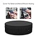 Goplus 4-6 Person Outdoor Spa Inflatable Hot Tub for Portable Jets Bubble Massage Relaxing w/Accessories Set (6 Person, Black)