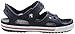 Crocs Kids' Crocband II Toddler Sandal | Water Shoe for Boys and Girls | Slip On Sandal, Navy/White, 10 M US Toddler