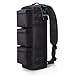 G4Free Tactical Sling Bag Chest Pack, Military Assault Messenger Backpack for Gym Hiking Camping with MOLLE System (Black)