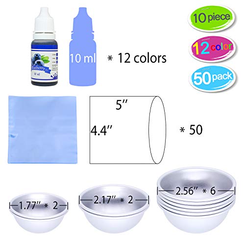 4 Bath+Bomb+Mold+Colorant+Shrink