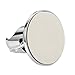 Labkiss LK029 Hand Shower Head Holder, Super Strong Vacuum Suction Cup Bathroom Handheld Showerhead Bracket Wall Mount with Adhesive 3M Stick Disc, No Drill, Heavy Duty, Waterproof, Reusable, Chrome
