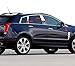 Made in USA! Compatible with 2010-2016 Cadillac SRX 8PC Stainless Steel Chrome Pillar Post Trim