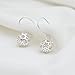 SA SILVERAGE Sterling Silver Dangle Earrings Hollow Filigree Ball Earrings Round Drop Earrings Women's