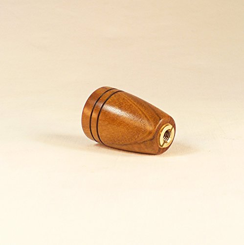 Wood Lamp Finial Teak Dome Pattern 1 Modern Lamps