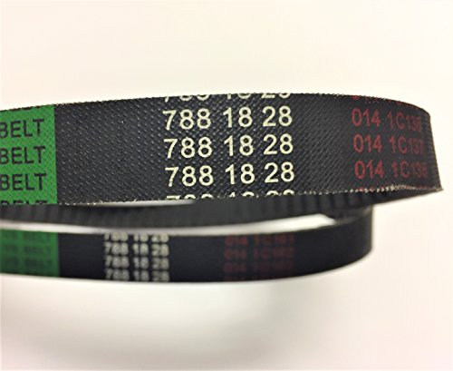 V-Belt CVT Variable Drive Belt Standard 788 18 28 fits 2 stroke 50cc (1) per order Scooters Moped ATV