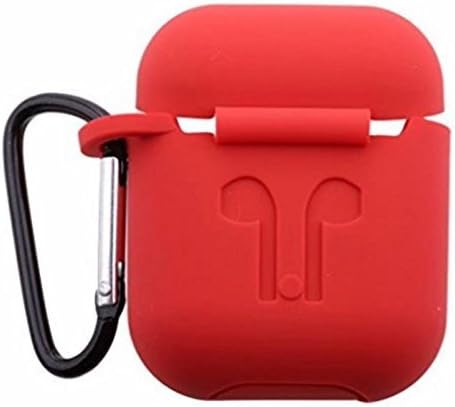 Rextan Silicone Protective Cover with Key Ring for Apple Air Pods (Assorted, earpod_case)