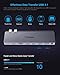 intpw USB C Hub, Dual 4k HDMI Adapter for MacBook Pro & Air 2019/2018, 8-in-1 USB Type-C Docking Station with 3 USB-C Ports,2 USB 3.0 Ports Multiple Adapter Dongle