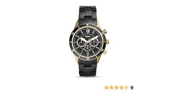 flynn sport chronograph black stainless steel watch