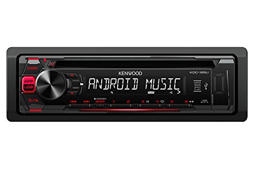 Kenwood KDC-115U In-Dash 1-Din Car CD Player Receiver Stereo MP3/USB/Aux+Remote