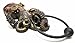 Ebros Gift Nautical Navy Unit Steampunk Octopus Kraken Warrior Decorative Resin Door Knocker Figurine As Home Decor Door Accessory Octo Creature Nautilus Submarine Hunter Victorian Sci Fi Sculpture