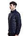 Puredown Weatherproof Men's Packable Down Puffer Jacket, Navy