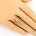 1ct Oval Morganite 14K Rose Gold Ring