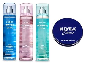 Amazoncom Bath And Body Works 3 Pack Fine Fragrance Mist