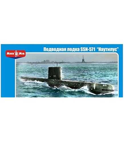 Revell USS Nautilus – Maquette Sous-marin H-491, échelle 1/305 – Boîte Scellée De 1976