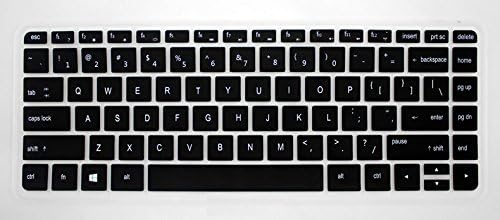 HYAIT 1Pcs Colorful Silicone Keyboard Protector Skin Cover for HP Pavilion M4 Envy14/15/4/6/Pro G4 P14 SEMI-WHITE