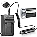 Kastar EN-EL1 Battery and Charger Kit Replacement for ENEL1, Minota NP-800 and Cooipix 4300 4500 4800 5400 5700 775 8700 880 885 995 CoolpixE880 and Konica Minota DG-5W Dimage A200 Cameras
